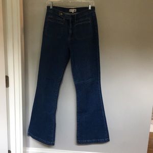 Madewell bell bottom jeans size 29